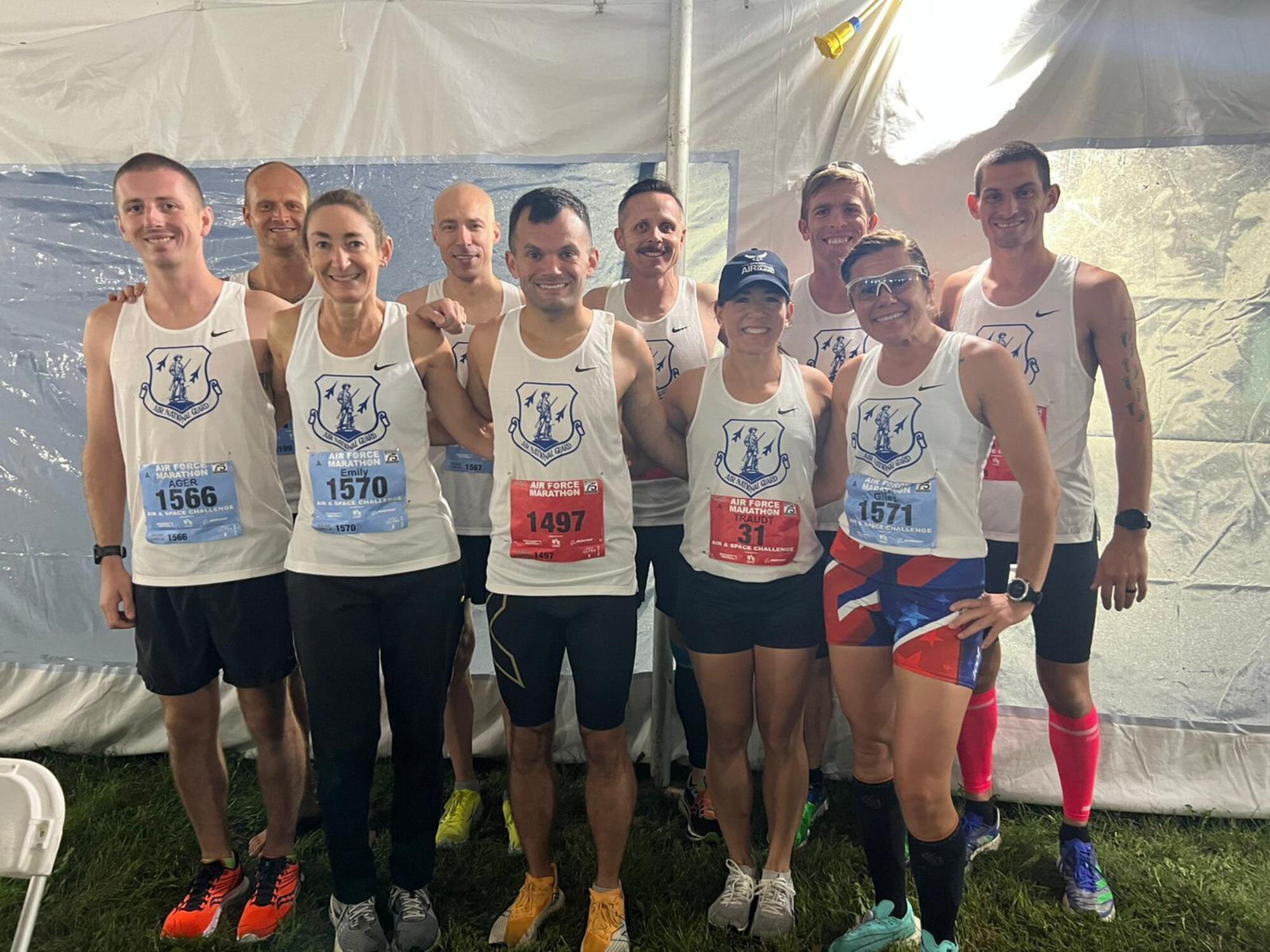 Oregon Guardsman represents 142nd Wing at 2022 Air Force Marathon