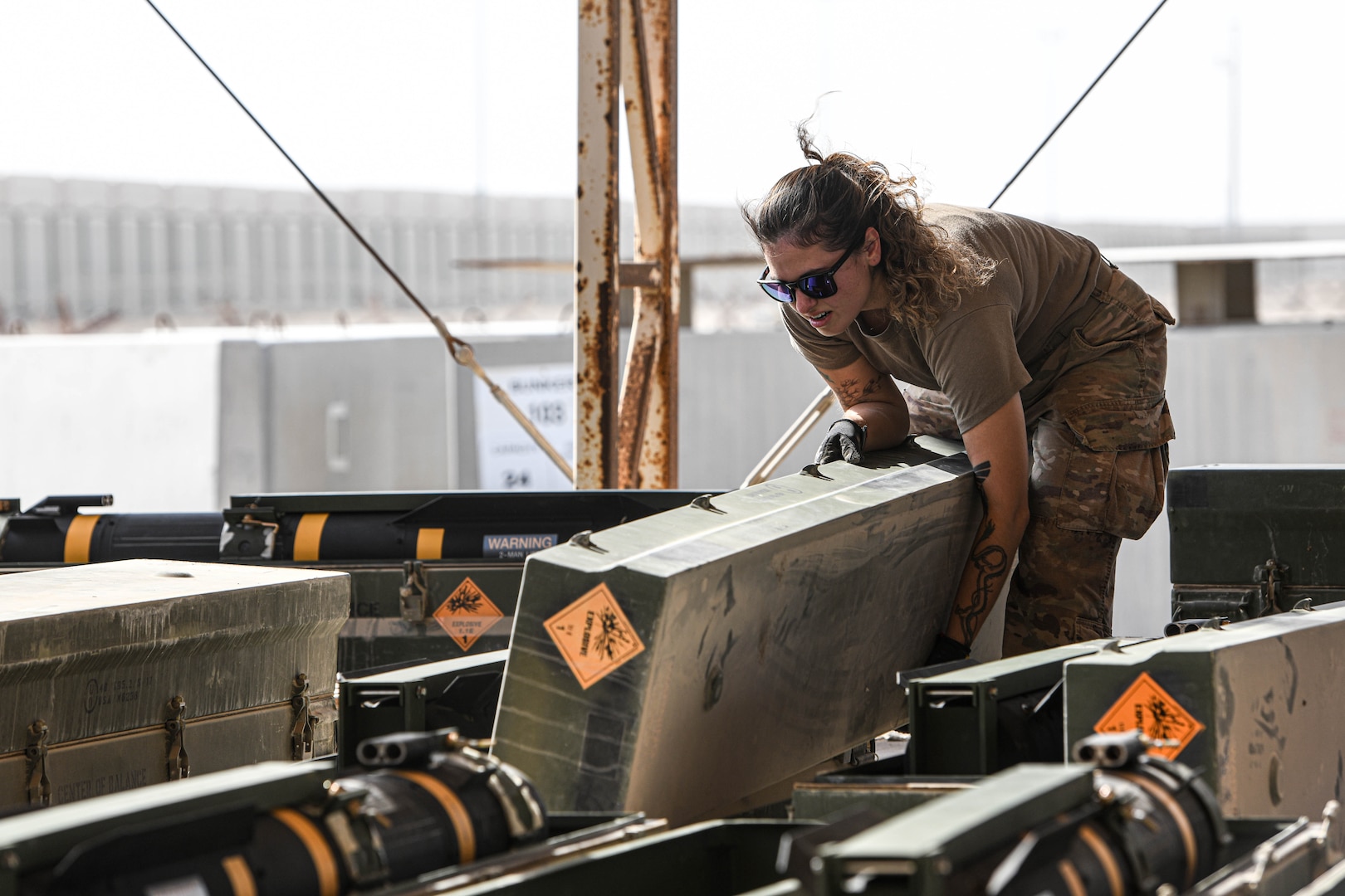 Senior Airman Jennifer Alvarenga, a munitions control specialist assigned to the 380th Expeditionary Maintenance Squadron, is a first generation, Salvadorian/American. Alvarenga says that finding friendships in those with similar experiences, gives her a sense of family away from family.