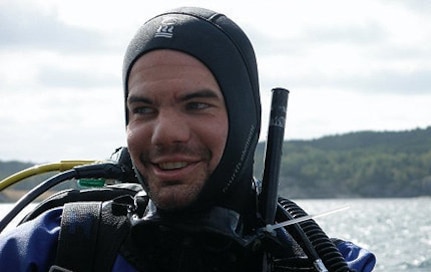 Tech Sgt Jamie Brisbin of the 106th Rescue Wing's 103rd Rescue Squadron who took part as a diver in the 2018 Thai Cave rescue.