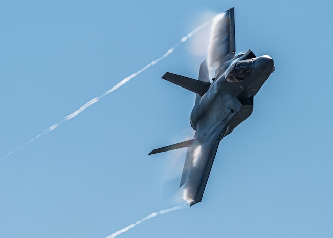 F-35 Demo Team
https://www.388fw.acc.af.mil/F-35A-Demo-Team/