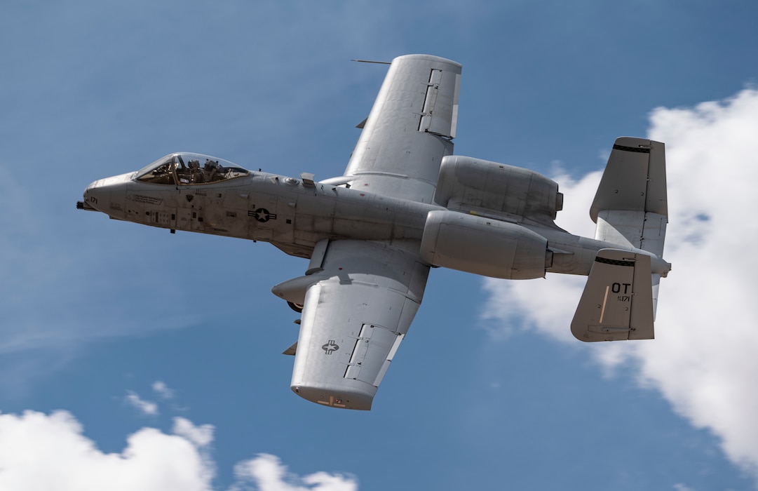 A 10
https://www.af.mil/About-Us/Fact-Sheets/Display/Article/104490/a-10c-thunderbolt-ii/