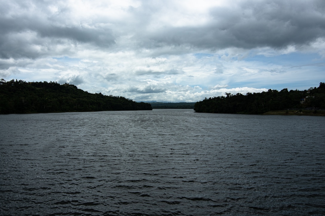 A view of Lake Guajataca, it is a reservoir that was created in 1929 after the installation of the Guajataca Dam. The lake receives flow from the Guajataca River and can it supplies water to the inhabitants of northwestern Puerto Rico.

The U.S. Army Corps of Engineers and Autoridad de Energía Eléctrica (AEE) inspect the Guajataca Dam after the passing of Hurricane Fiona. Guajataca Dam is one of the 37 dams around the Island. USACE and AEE are partners to ensure that structures such as the Guajataca Dam are monitored and inspected as a part of our overall Dam Safety program. Life safety is our number one priority. (USACE photo by Brigida Sanch