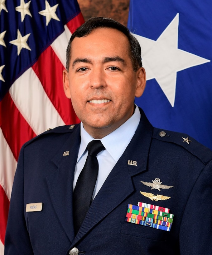 Brigadier General Victor R. Macias, U.S. Air Force, Deputy Commander, Cyber National Mission Forces Headquarters