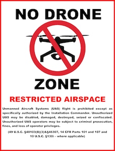 180FW No Drone Zone