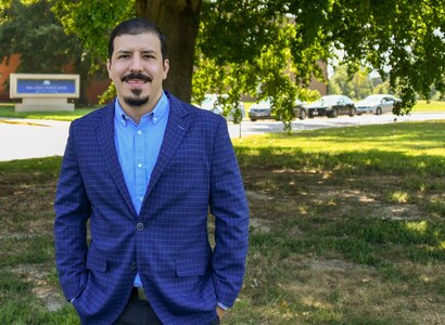 IMAGE: Naval Surface Warfare Center Dahlgren employee Alexander Rivera-Jimenez leads more than 20 contractors as the Nulka Project Manager in the Electronic Systems Warfare Branch.