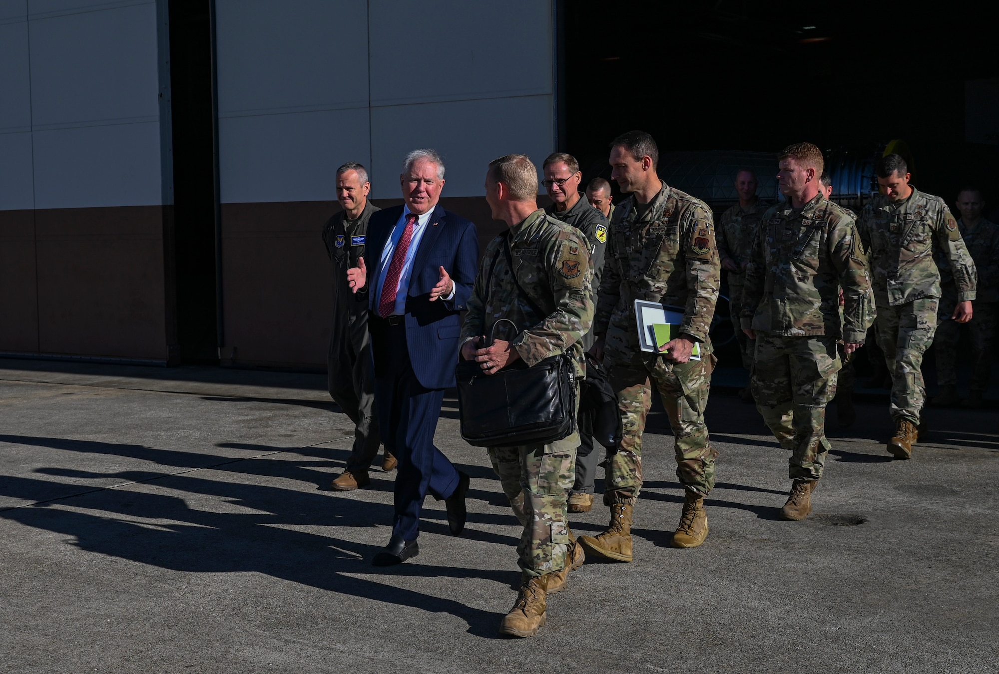 SECAF visits JBLE