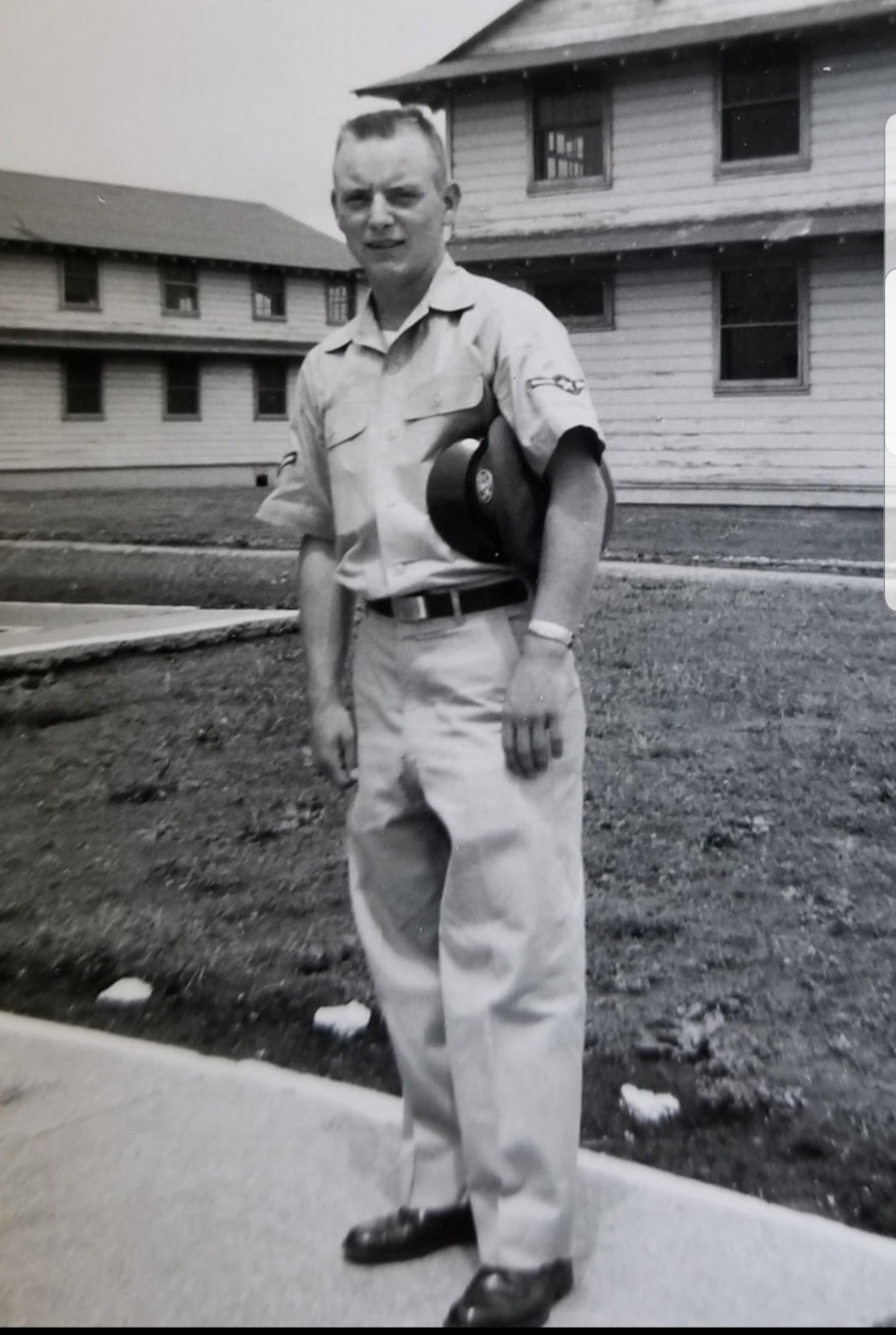 Master Sgt. (Ret.) Eugene LaJudice, father of RaeAnn Rivera, poses for a photo during his early years in the Air Force. LaJudice’s military career taught Rivera respect and admiration for service members and the nation. (Courtesy photo)
