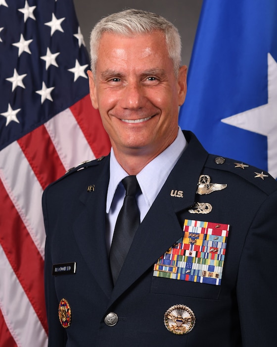 This is the official portrait of Maj. Gen. Keith G. MacDonald.