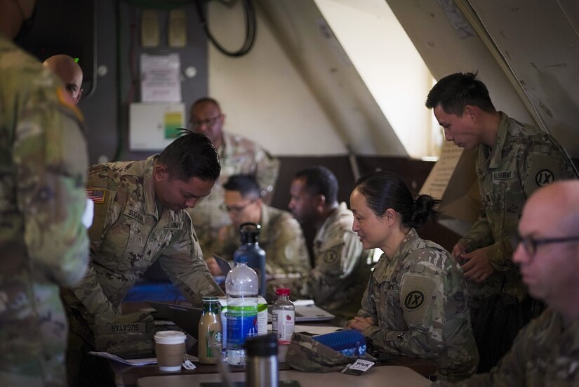9th Mission Support Command rehearses rapid home mobilization station on Big Island