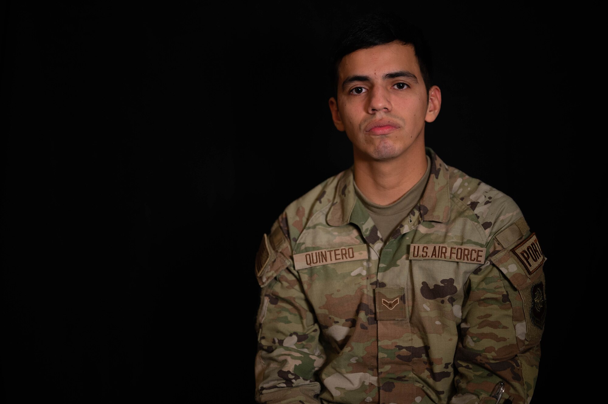 McChord Airmen pose for a Hispanic Heritage Month Campaign