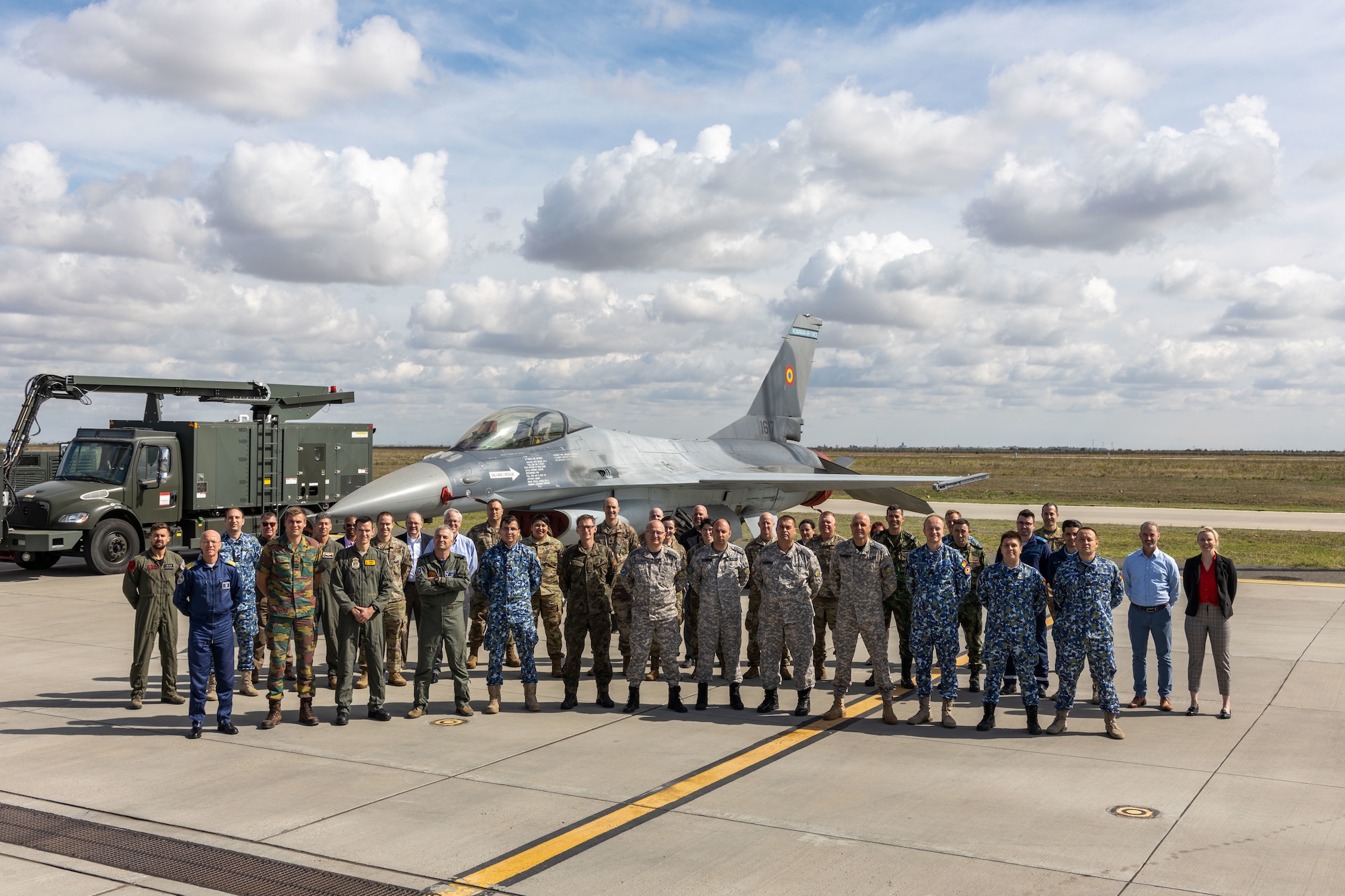 U.S., Romania hosts European Partnership Flight for allied nations