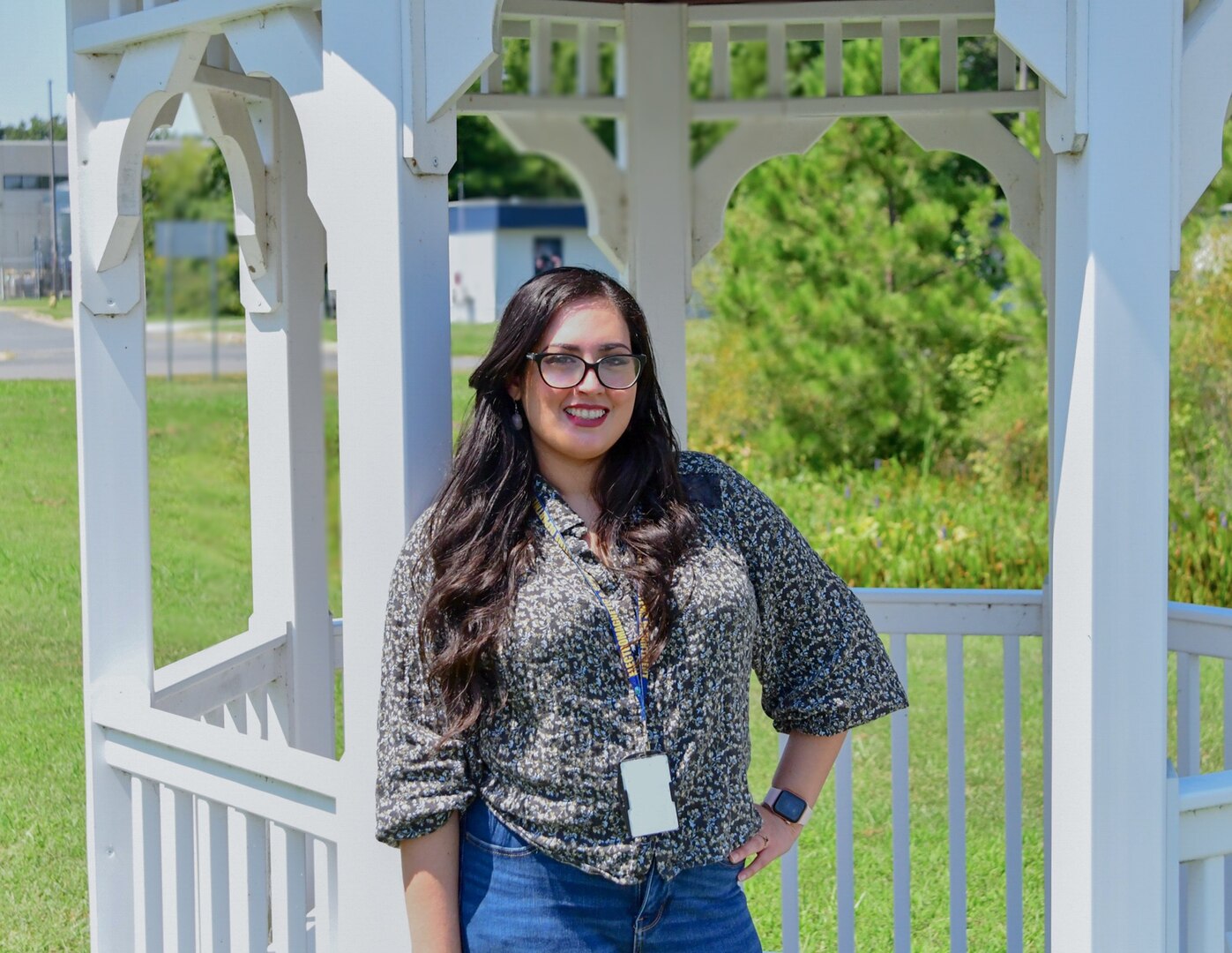 IMAGE: Nohely Miranda-Colon, a native to Puerto Rico and a scientist at the Naval Surface Warfare Center Dahlgren Division is spotlighted for National Hispanic Heritage month. She emphasizes the importance of having diverse scientists and engineers who bring a unique background and understanding to the team.