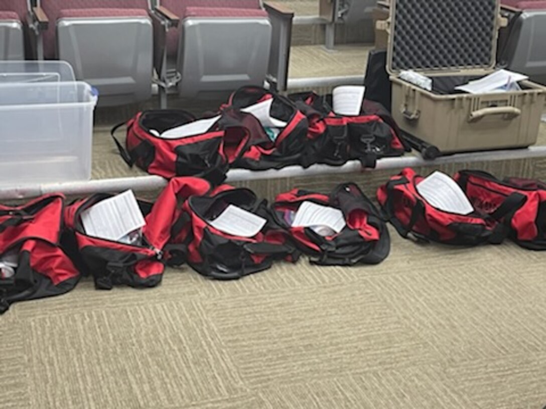 Memphis Emergency Ops team prepping for the district Power Team to deploy to Alabama, as part of emergency operations efforts in support of those impacted by Hurricane Ian.