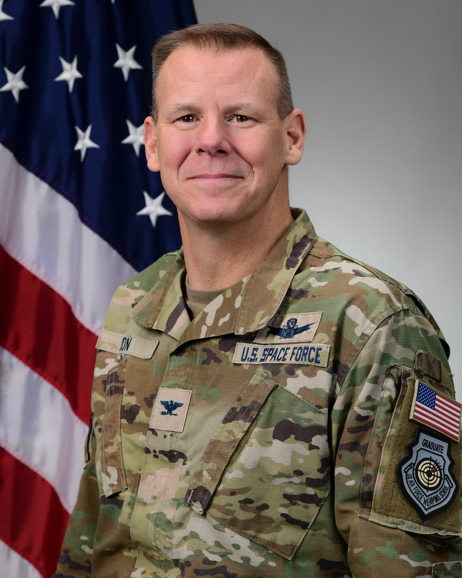 Man in military uniform