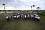 220802-N-DB801-0167	

MAYPORT, Fla. - (Aug. 2, 2022) – U.S. and partner nation participants from the Combined Force Maritime Component Command pose for a group photo at the start of PANAMAX 2022, at Naval Station Mayport, Fla., Aug. 2, 2022. Exercise PANAMAX 2022 is a U.S. Southern Command-sponsored exercise that provides important training opportunities for nations to work together and build upon the capability to plan and conduct complex multinational operations. The exercise scenario involves security and stability operations to ensure free flow of commerce through the Panama Canal. (U.S. Navy photo by Mass Communication Specialist 1st Class Steven Khor/Released)
