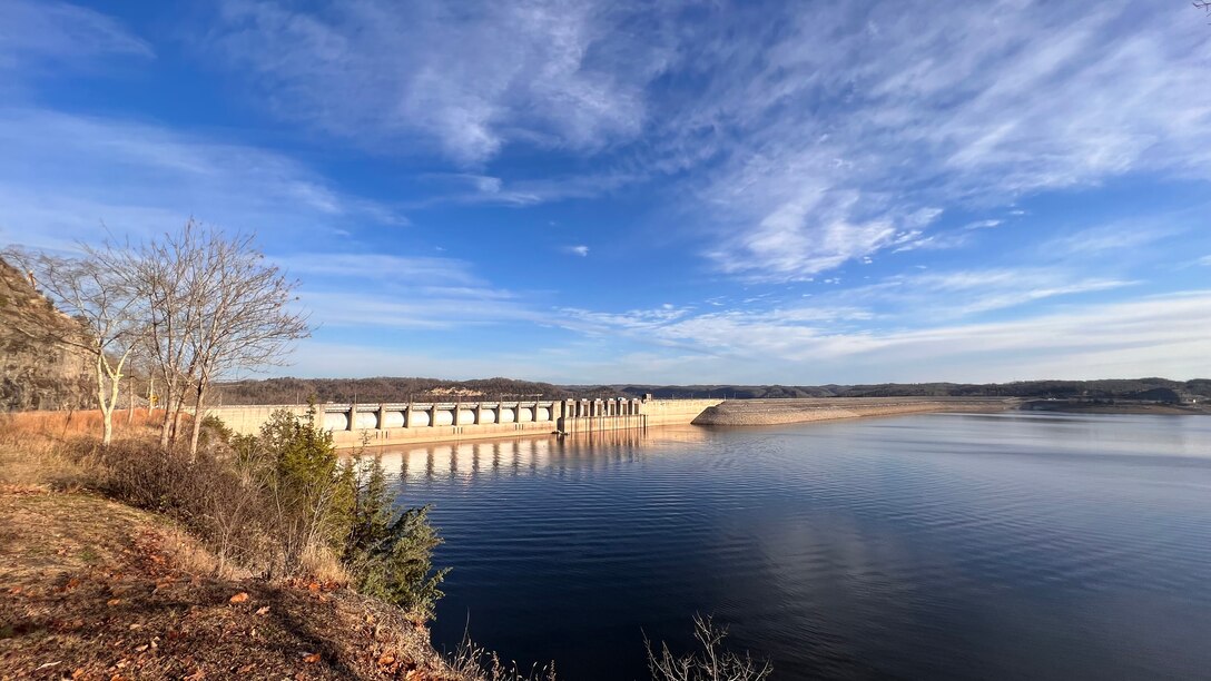 The U.S. Army Corps of Engineers Nashville awarded a $109,450,000 contract Sept. 28, 2022, to American Bridge Company for the Wolf Creek Dam Spillway Gates Replacement Project. (USACE Photo by Lee Roberts)