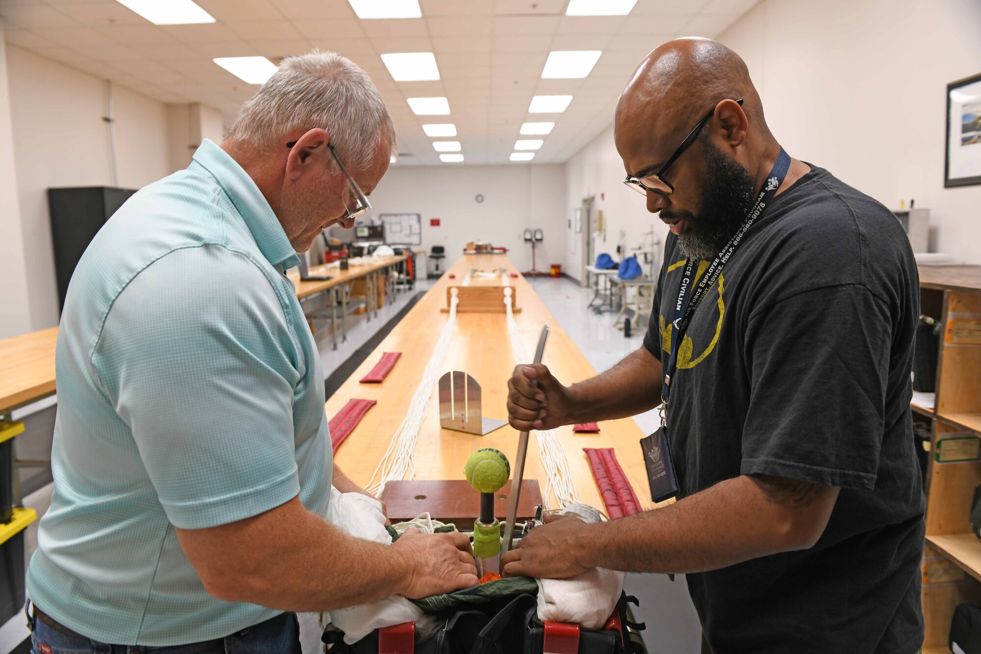 two men working