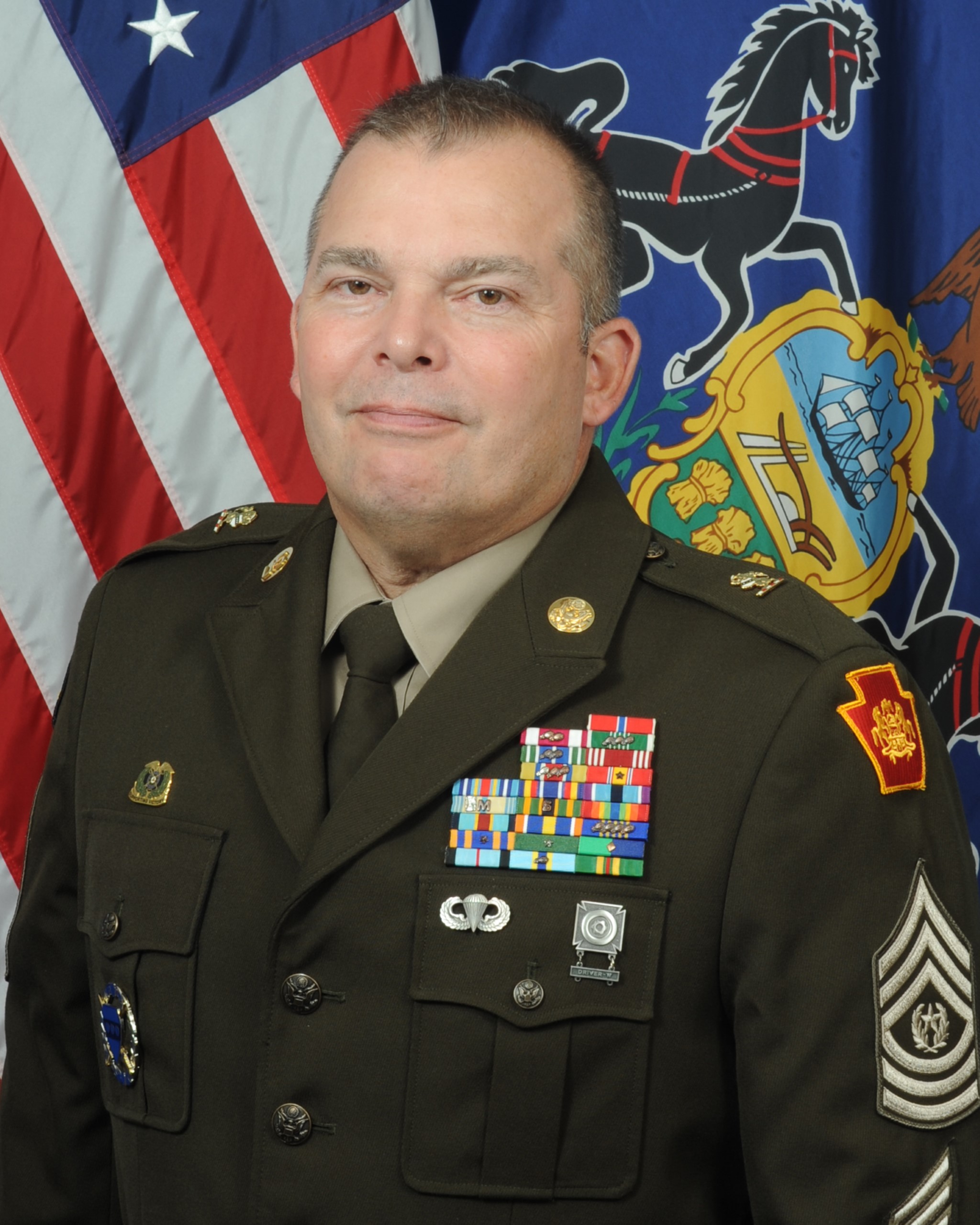 Command Sergeant Major Jon B. Worley > Pennsylvania National