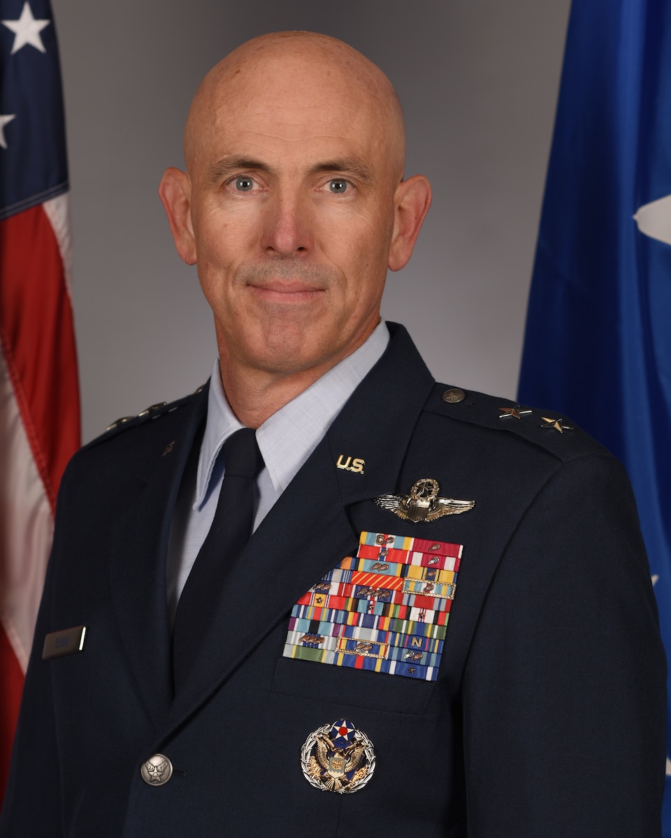 This is the official portrait of Maj. Gen. Clark J. Quinn.