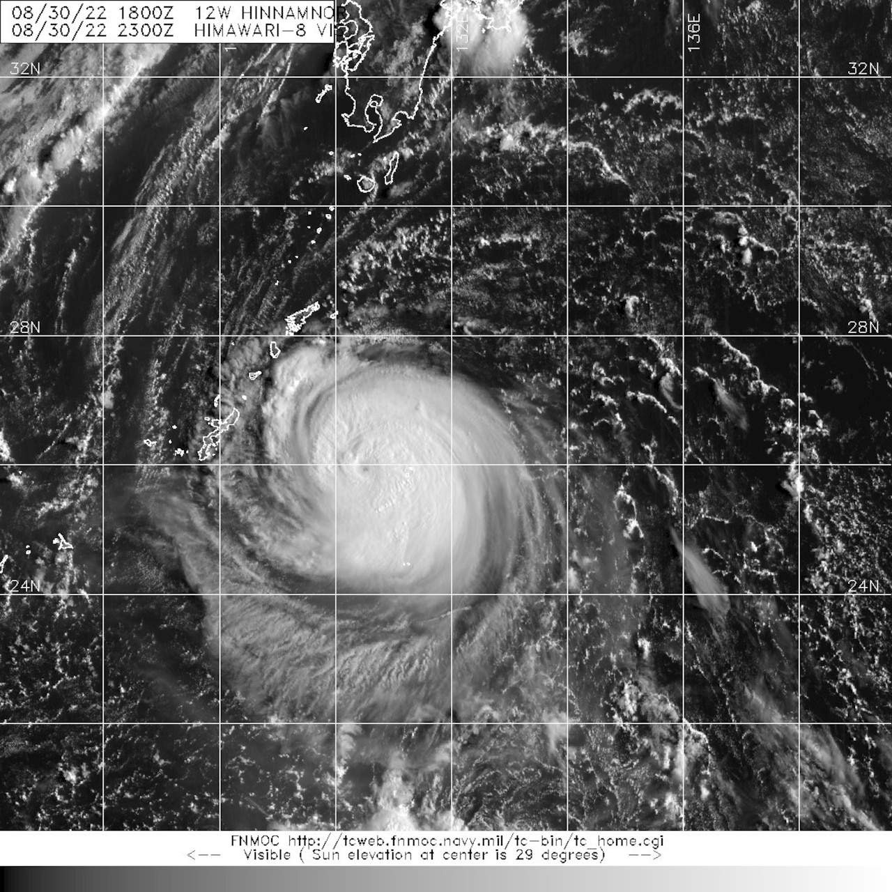 Tracking Super Typhoon Hinnamnor > Naval Meteorology and Oceanography ...