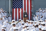 U.S. Vice President Kamala Harris Visits USS Howard (DDG 83)