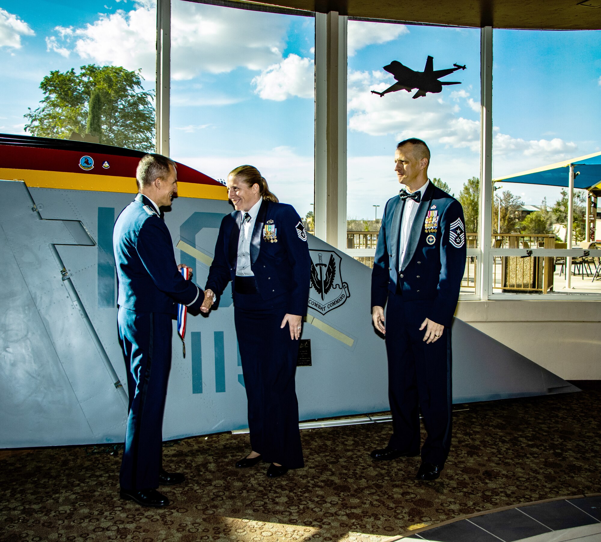 Rice Inducted Into Senior Non Commissioned Officer Tier Arnold Air 