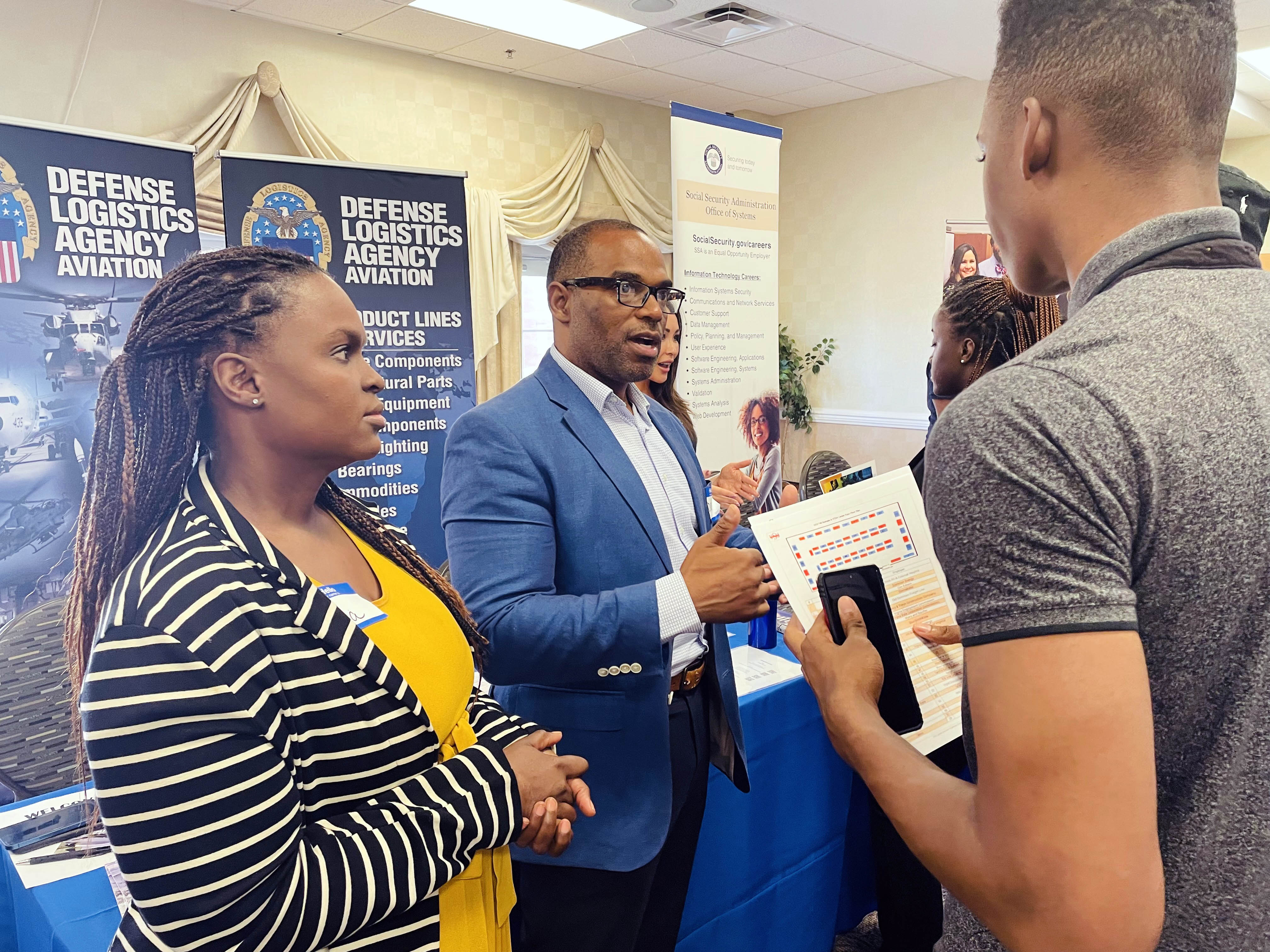 College recruiting fairs attract potential future workforce