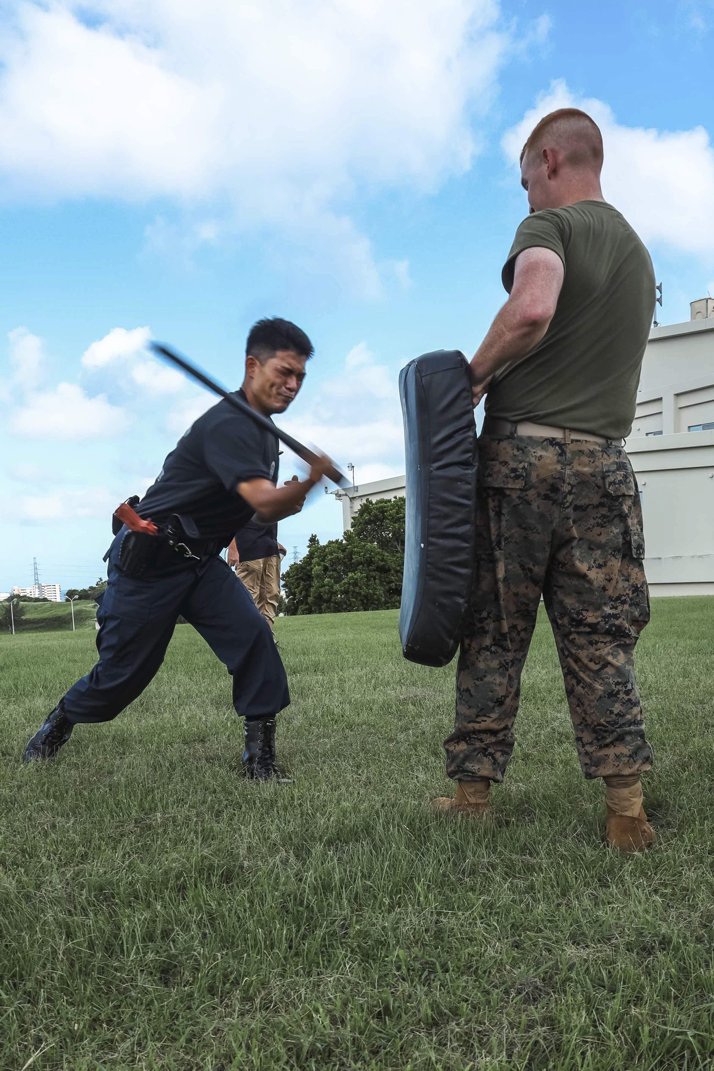 Japanese Security Guards train with OC spray >Marine Corps Installations Pacific >News