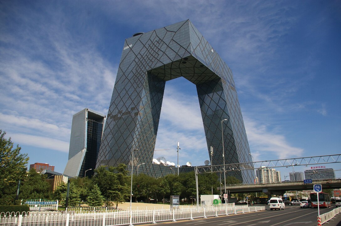 China Central Television (CCTV) headquarters, October 3, 2012.