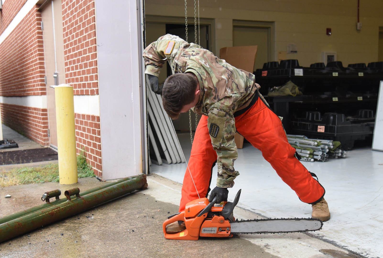 VNG Soldiers staged, ready for possible Hurricane Ian response operations