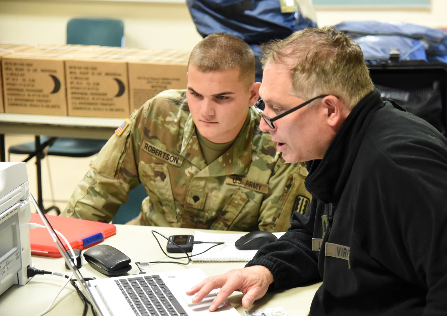 VNG Soldiers staged, ready for possible Hurricane Ian response operations