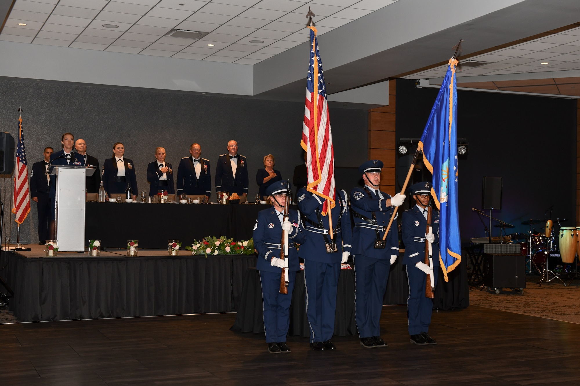 The Youngstown Air Reserve Base Community Council hosted a ball in partnership with the 910th Airlift Wing to honor the 75th birthday of the U.S. Air Force.