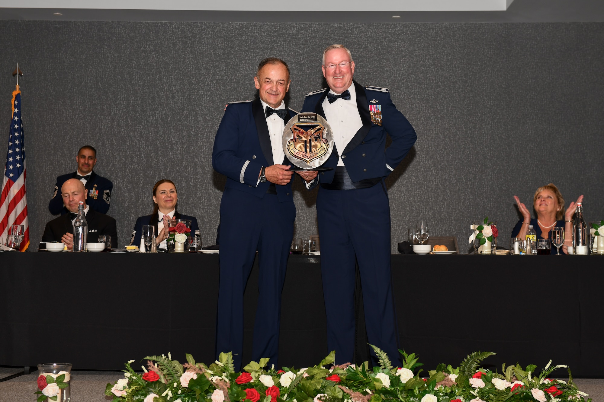 The Youngstown Air Reserve Base Community Council hosted a ball in partnership with the 910th Airlift Wing to honor the 75th birthday of the U.S. Air Force.