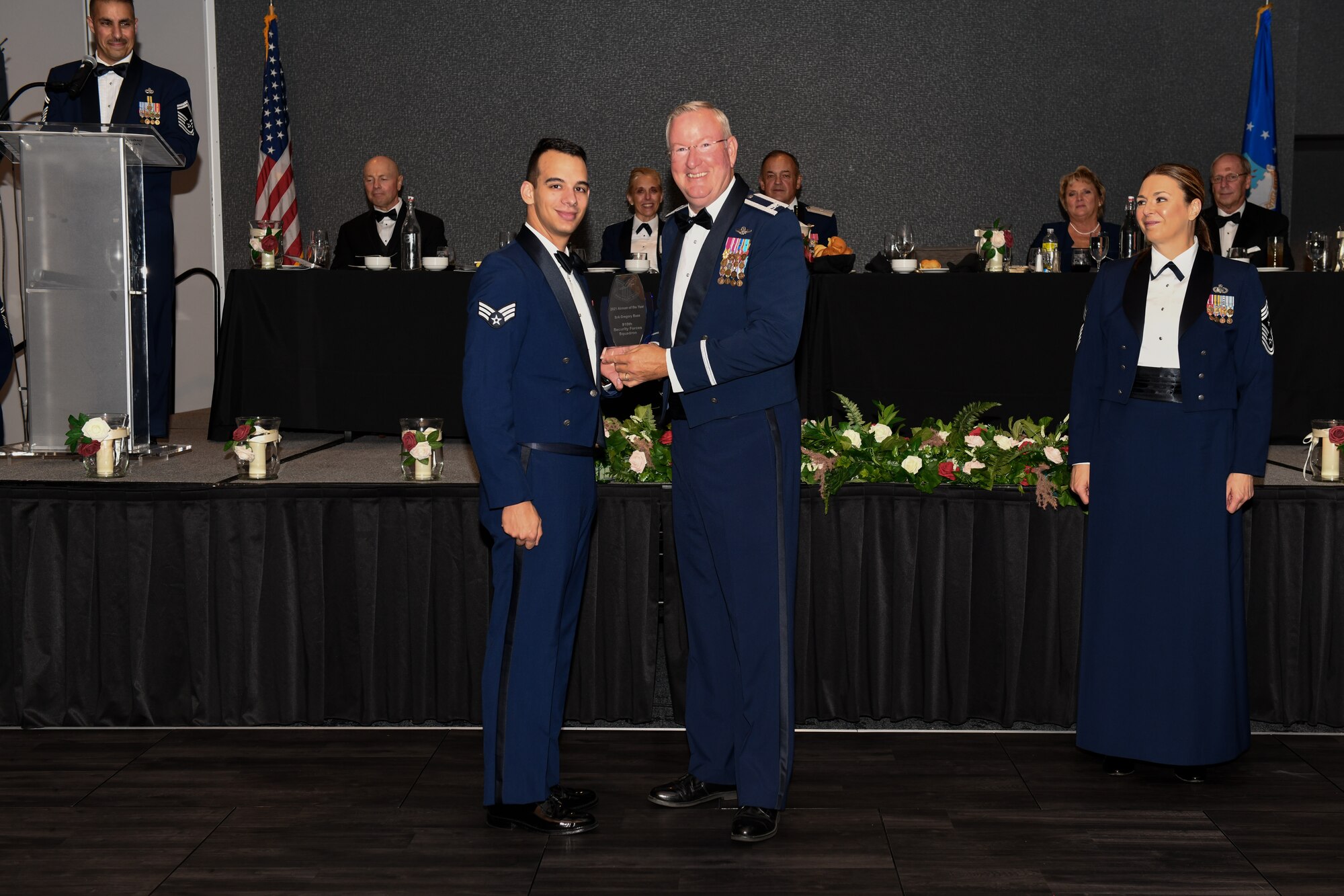 The Youngstown Air Reserve Base Community Council hosted a ball in partnership with the 910th Airlift Wing to honor the 75th birthday of the U.S. Air Force.