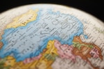 Photo of a globe.