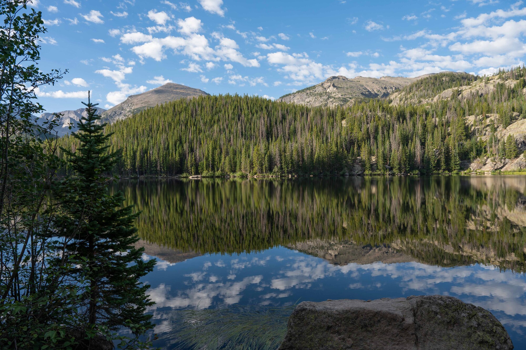 A lake in Rocky Mountain National Park