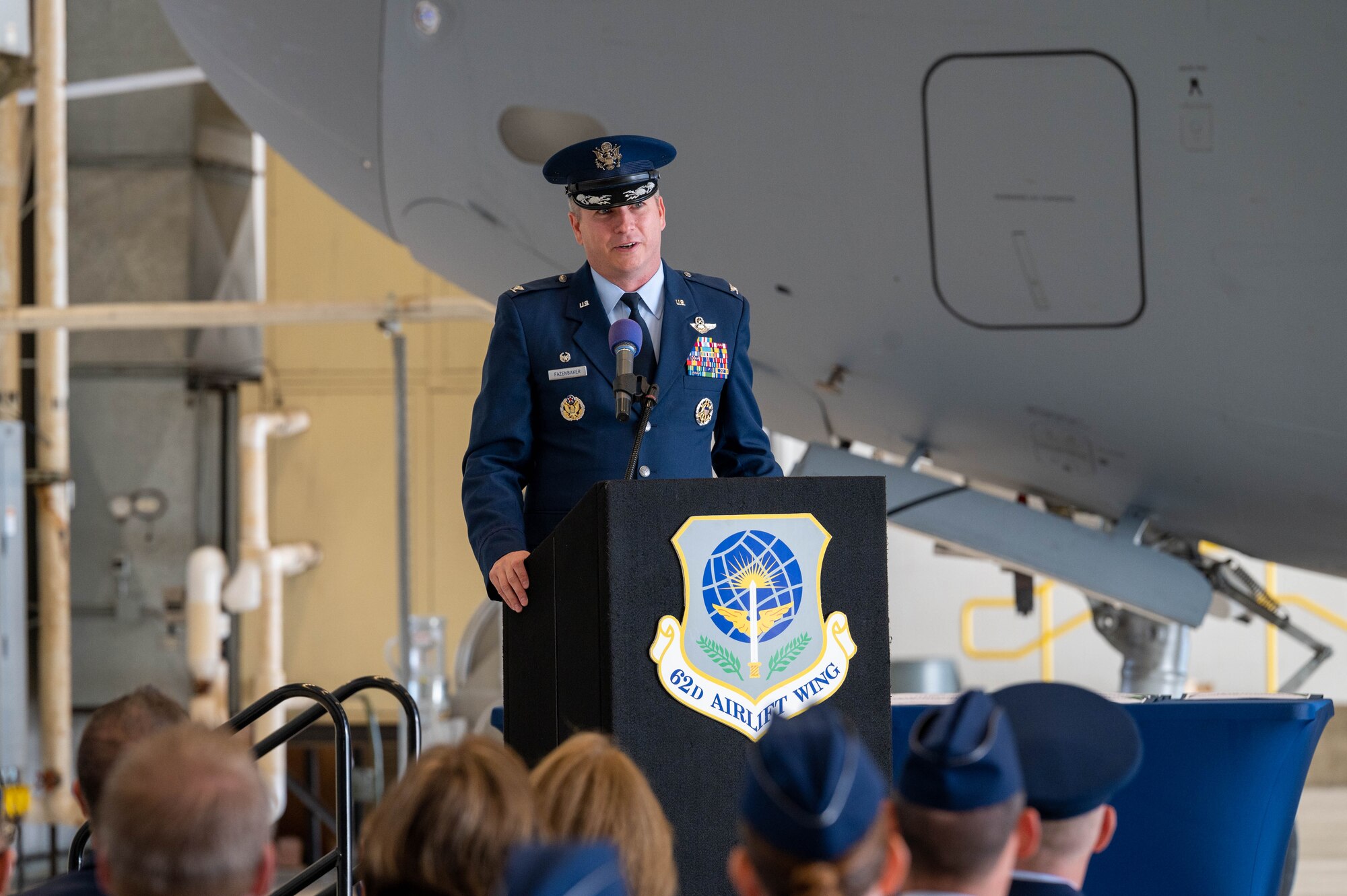 McChord welcomes Honorary Commanders Program inductees in assumption of commander program.