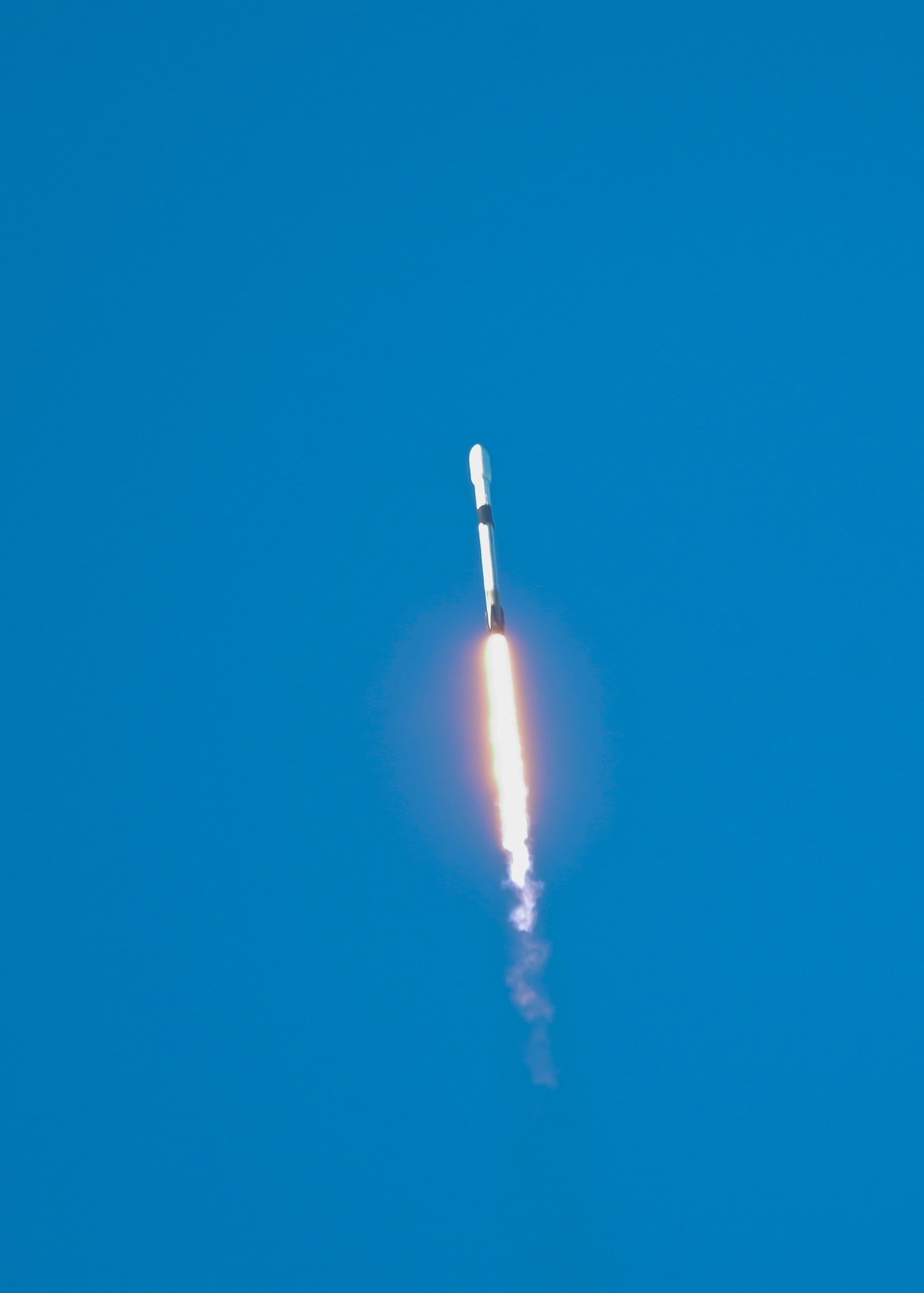 A SpaceX Falcon 9 launched the Space Development Agency’s Tranche 0 mission to low-Earth orbit from Space Launch Complex 4E at Vandenberg Space Force Base, Calif., at 7:29 a.m. on April 2, 2023.

This was the SDA’s first dedicated launch. It was also the first launch of the Proliferated Warfighter Space Architecture, a new layered network of satellites in low-Earth orbit that will provide global military communication and missile warning, indication, and tracking capabilities. 

The SDA became part of the U.S. Space Force on Oct. 1, 2022. It is responsible for rapid delivery of space-based capabilities to the joint warfighter.

(U.S. Space Force photo by Senior Airman Rocio Romo)