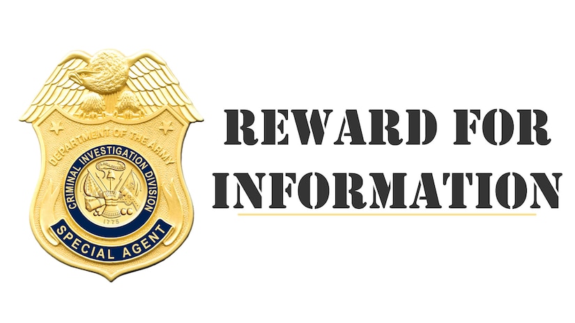 CID Reward for Information Graphic