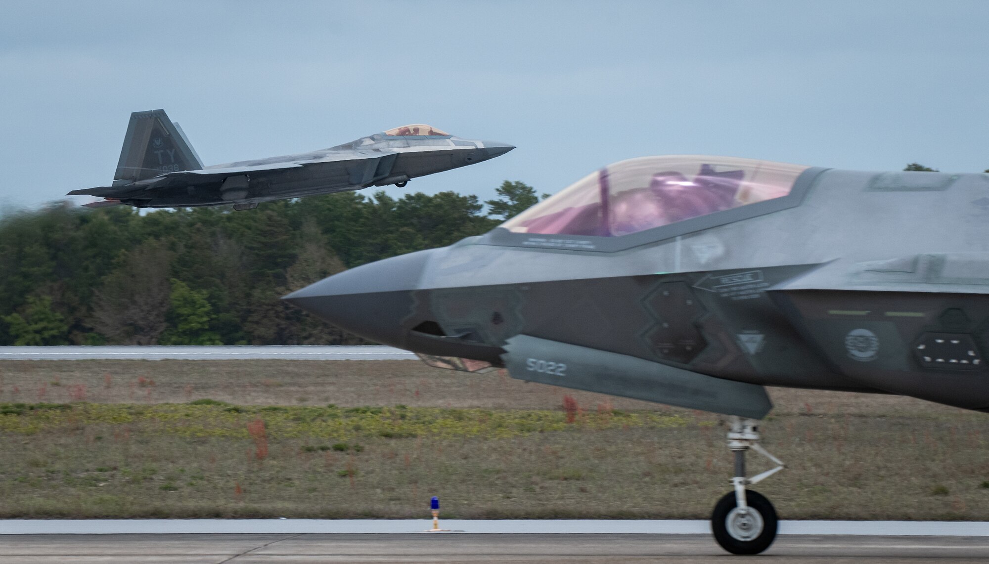 F-22 mission sortie