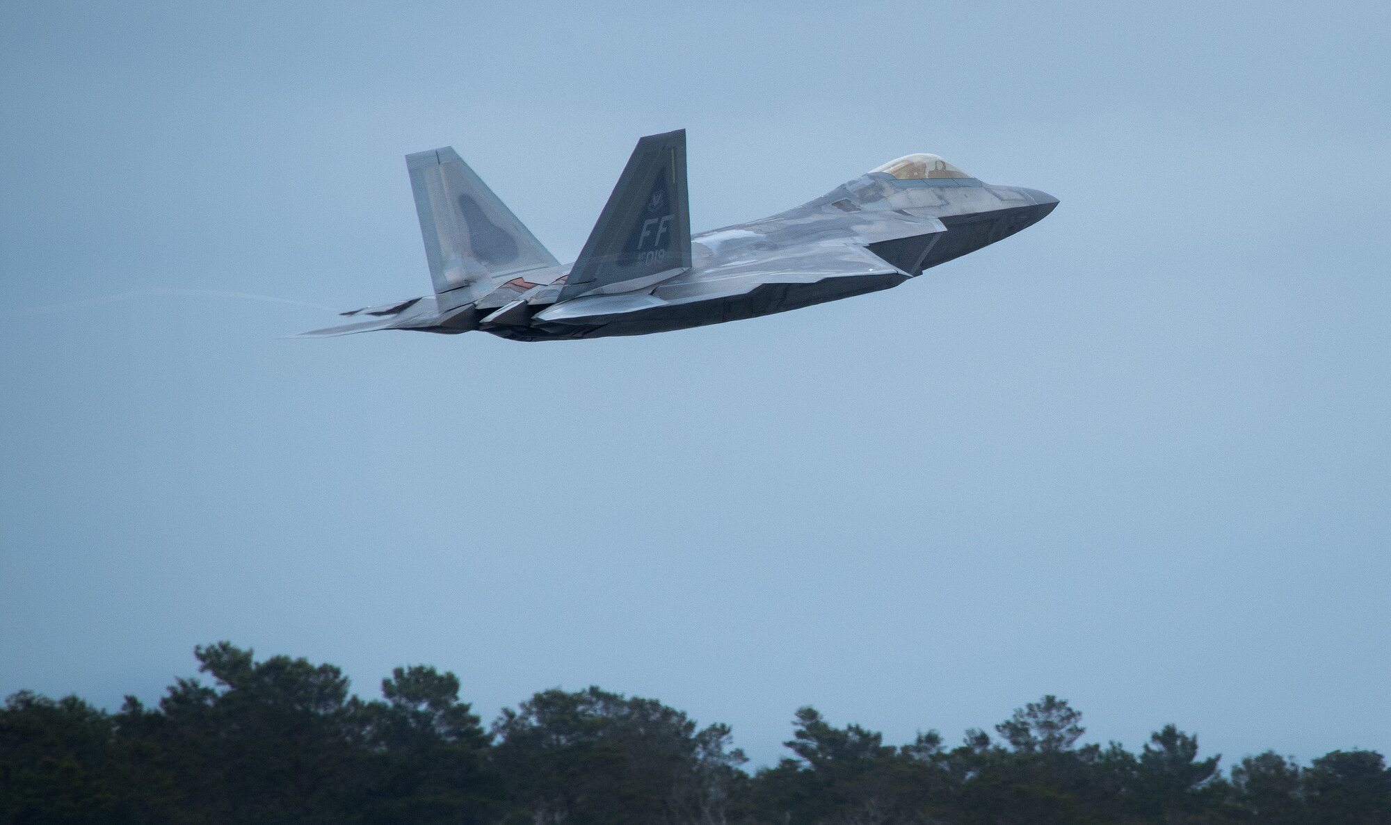 F-22 mission sortie
