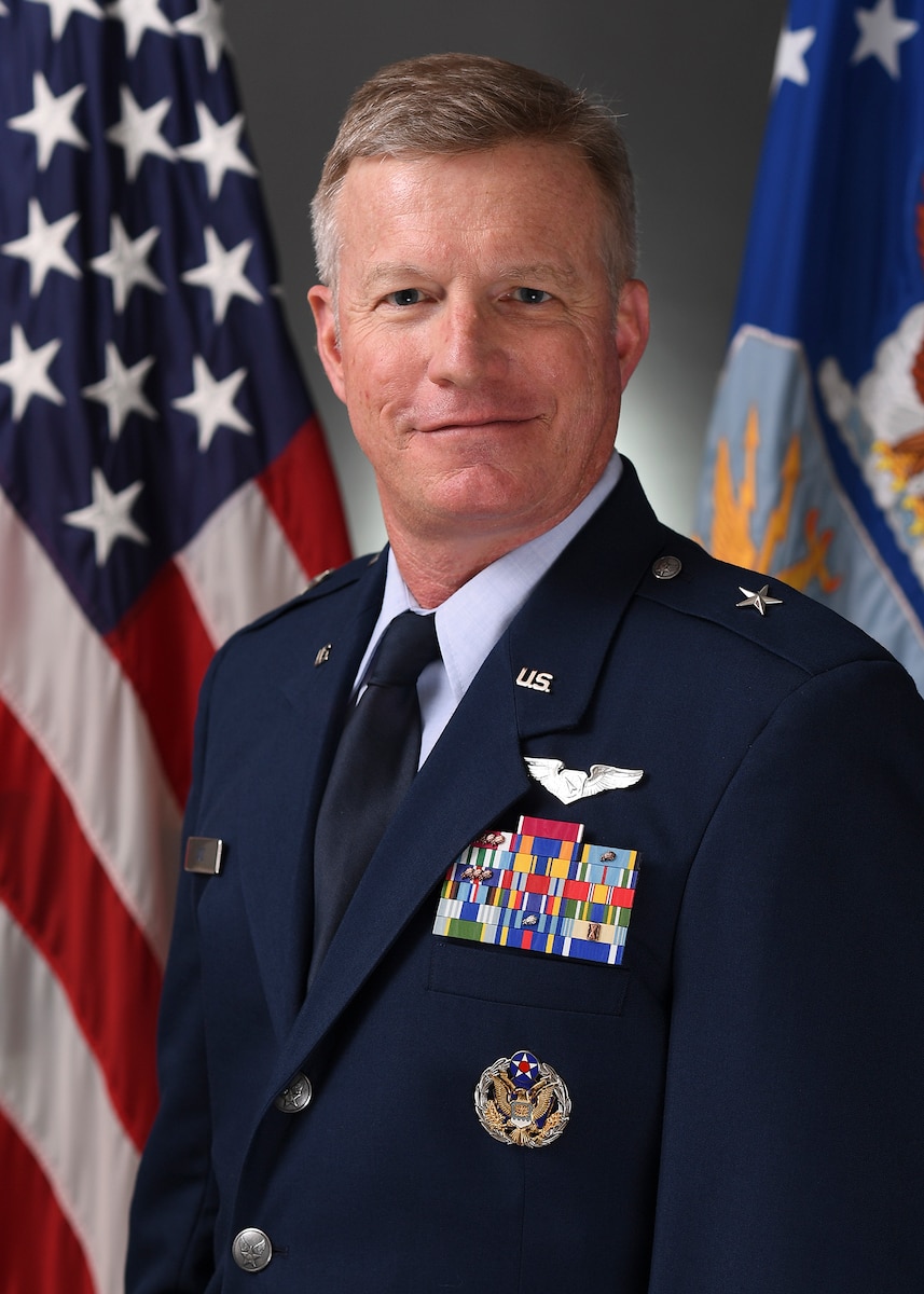 This is the official portrait of Brig. Gen. Paul Fast.