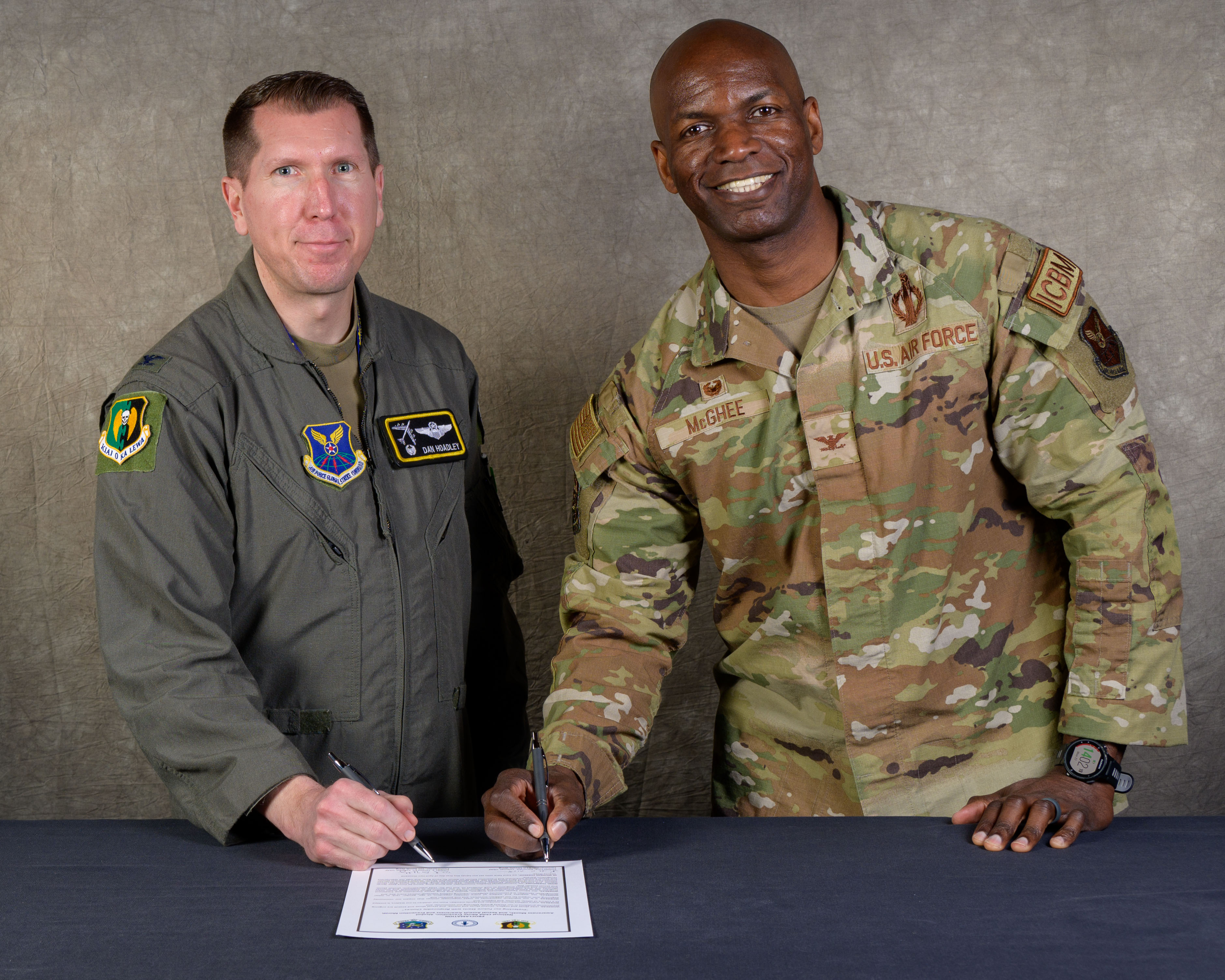 Team Minot leaders sign violence prevention proclamation > Minot Air