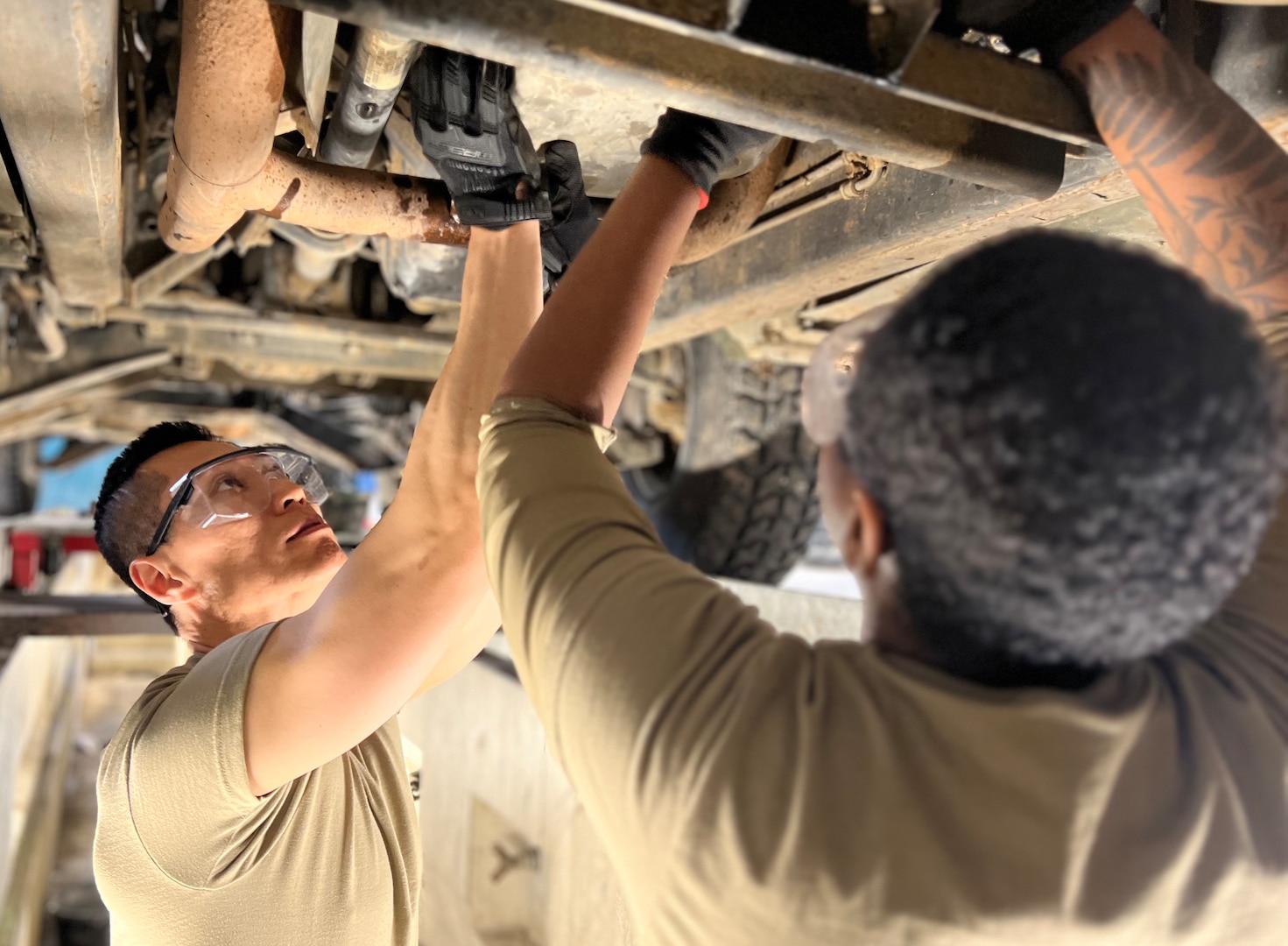 3647th provides maintenance support to JMRC in Germany