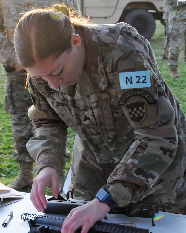 Army Reserve NCO takes gold at 99th Readiness Division Best Warrior Competition