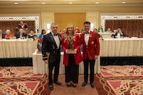 Rep. Candice V. Pierucci receives the Bronze Minuteman Award