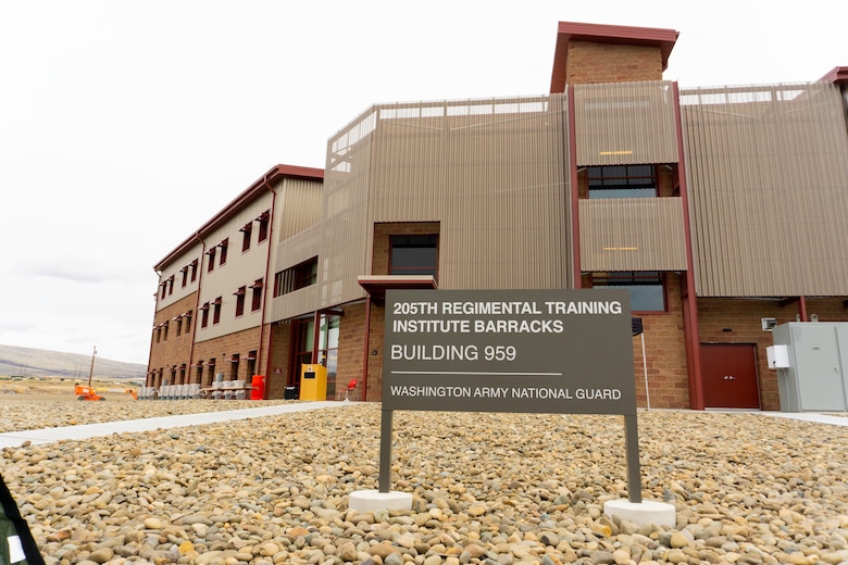 A new barracks was officially opened March 31 at Yakima Training Center with a ribbon cutting by the Washington Army National Guard and the U.S. Army Corps of Engineers, Seattle District.