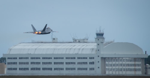 F-22 mission sortie