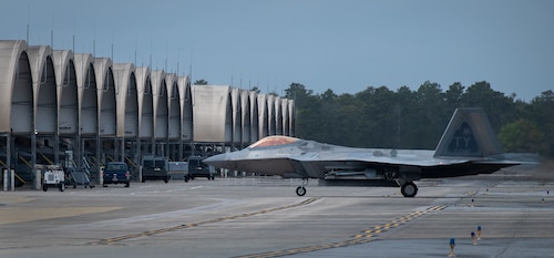 F-22 mission sortie