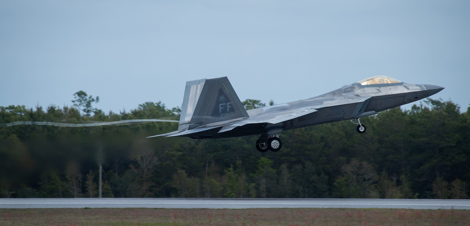 F-22 mission sortie